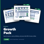 Merchant Sheets Growth Pack bundle.